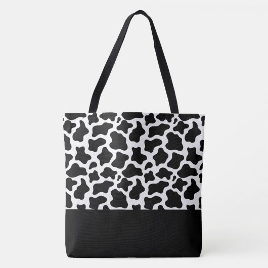 Canvas tas-Koe afdrukken Tote Bag (Voorkant)
