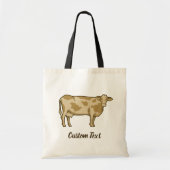 Canvas tas koe profiel (Voorkant)