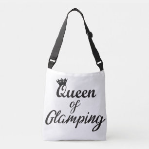 canvas tas "Koningin van Glamping"