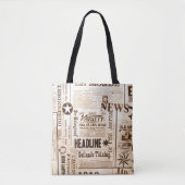 canvas tas krant (Voorkant)