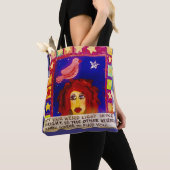 Canvas tas- Laat uw licht helder schijnen zodat de Tote Bag (Dichtbij)