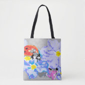 Canvas tas/Ladybug Tote Bag (Voorkant)