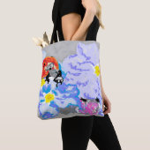 Canvas tas/Ladybug Tote Bag (Dichtbij)