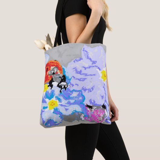 Canvas tas/Ladybug Tote Bag (Dichtbij)