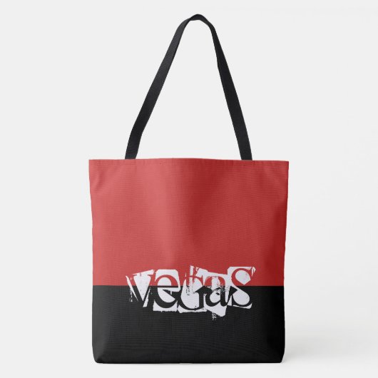 Canvas tas-Large Vegas Tote Bag (Voorkant)