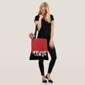 Canvas tas-Large Vegas Tote Bag (Op model)
