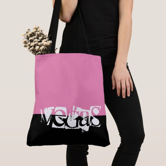 Canvas tas-Large Vegas Tote Bag (Dichtbij)
