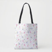 canvas tas lentesbloemen (Voorkant)