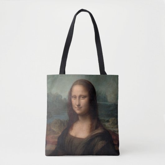 CANVAS TAS : LEONARDO DA VINCI : DE Mona Lisa (Voorkant)