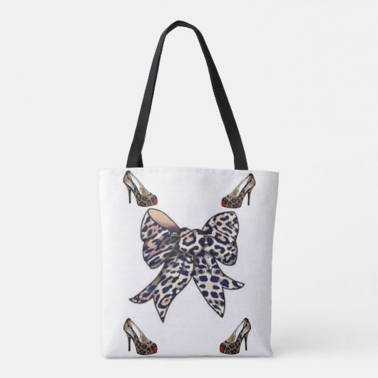 canvas tas leopardbogen (Achterkant)