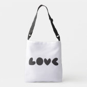 Canvas tas - Liefde (Achterkant)