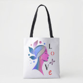 Canvas tas liefde (Voorkant)