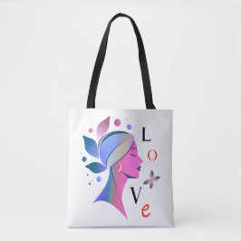 Canvas tas liefde