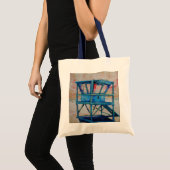 Canvas tas "Lifeguard Station 18" van Warren Long (Voorkant (product))