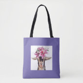 Canvas tas - Lily en Posey de geitjes (Voorkant)