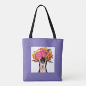 Canvas tas - Lily en Posey de geitjes (Achterkant)