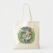 canvas tas Lily van de Valley (Voorkant)