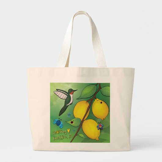 Canvas tas - limonade (Voorkant)
