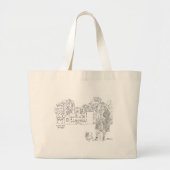 Canvas tas Lochnaw Castle Scotland (Voorkant)