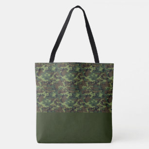 Canvas tas LRGE Green Camo