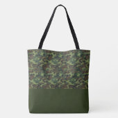 Canvas tas LRGE Green Camo (Achterkant)