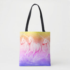 Canvas tas Magische Unicorns