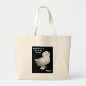 Canvas tas-Mauyak Grote Tote Bag (Voorkant)