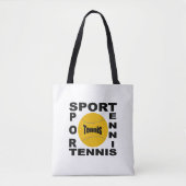 Canvas tas Medium SPORT TENNIS (Voorkant)