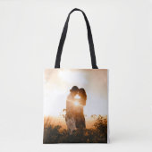 Canvas tas met 2-zijdige gepersonaliseerde afbeeld (Voorkant)