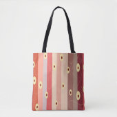 Canvas tas met abstract patroon (Voorkant)