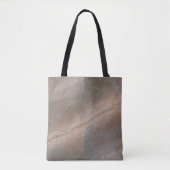 Canvas tas met beige wervelkolom (Voorkant)
