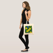 Canvas Tas met Daffodil Flowers (Voorkant (model))