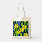Canvas Tas met Daffodil Flowers (Achterkant)