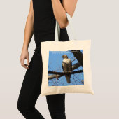 Canvas tas met de Rode Tailed Hawk (Juvenile) (Voorkant (product))