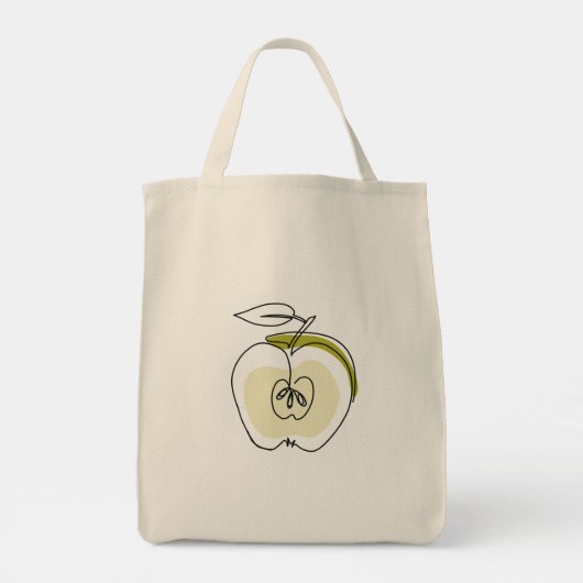 Canvas tas met een schattig design. (Achterkant)