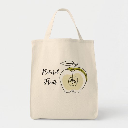 Canvas tas met een schattig design. (Voorkant)