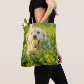 Canvas tas met Golden Retriever (Dichtbij)