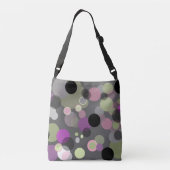 canvas tas met groene zeilboot (Achterkant)