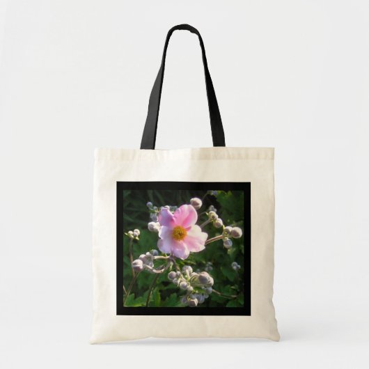 canvas tas met Herfst-Blooming Anemone! (Voorkant)