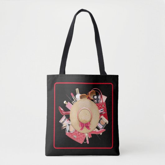 Canvas tas met hoge Mode (Voorkant)