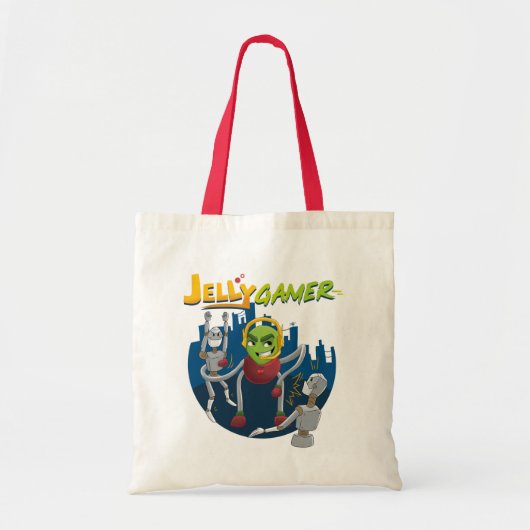 Canvas tas met JellyGamer (Voorkant)