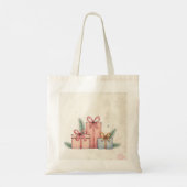 Canvas tas met kerstontwerp (Achterkant)