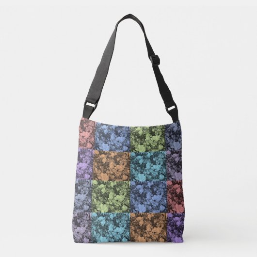 Canvas tas met meerdere kleuren (Voorkant)