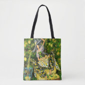 Canvas tas met meisje in de limonade van de tuin (Voorkant)