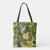 Canvas tas met meisje in de limonade van de tuin (Achterkant)