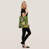 Canvas tas met meisje in de limonade van de tuin (Op model)
