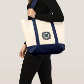 Canvas tas met Navy Strap (Voorkant (product))