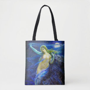 Canvas tas met olieverf