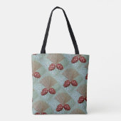 Canvas tas met Ponderosa dennenappelprint (Achterkant)