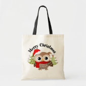 Canvas tas met prettige kerstboomwortels (Voorkant)